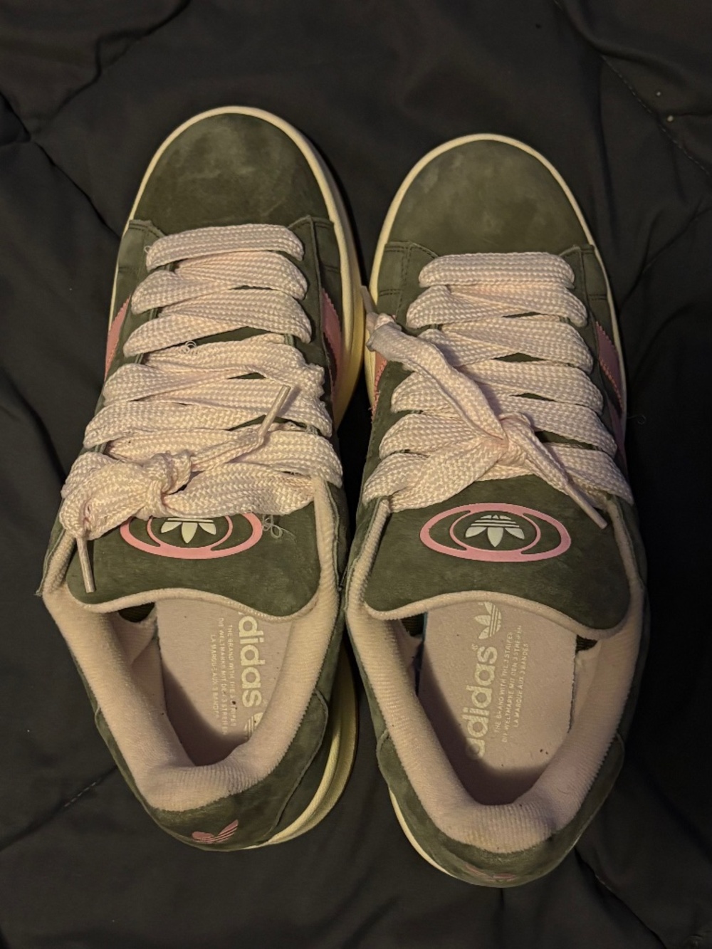 Adidas Campus ‘00 Grey & Pink’s